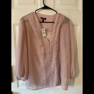 NWT Sheer Blouse